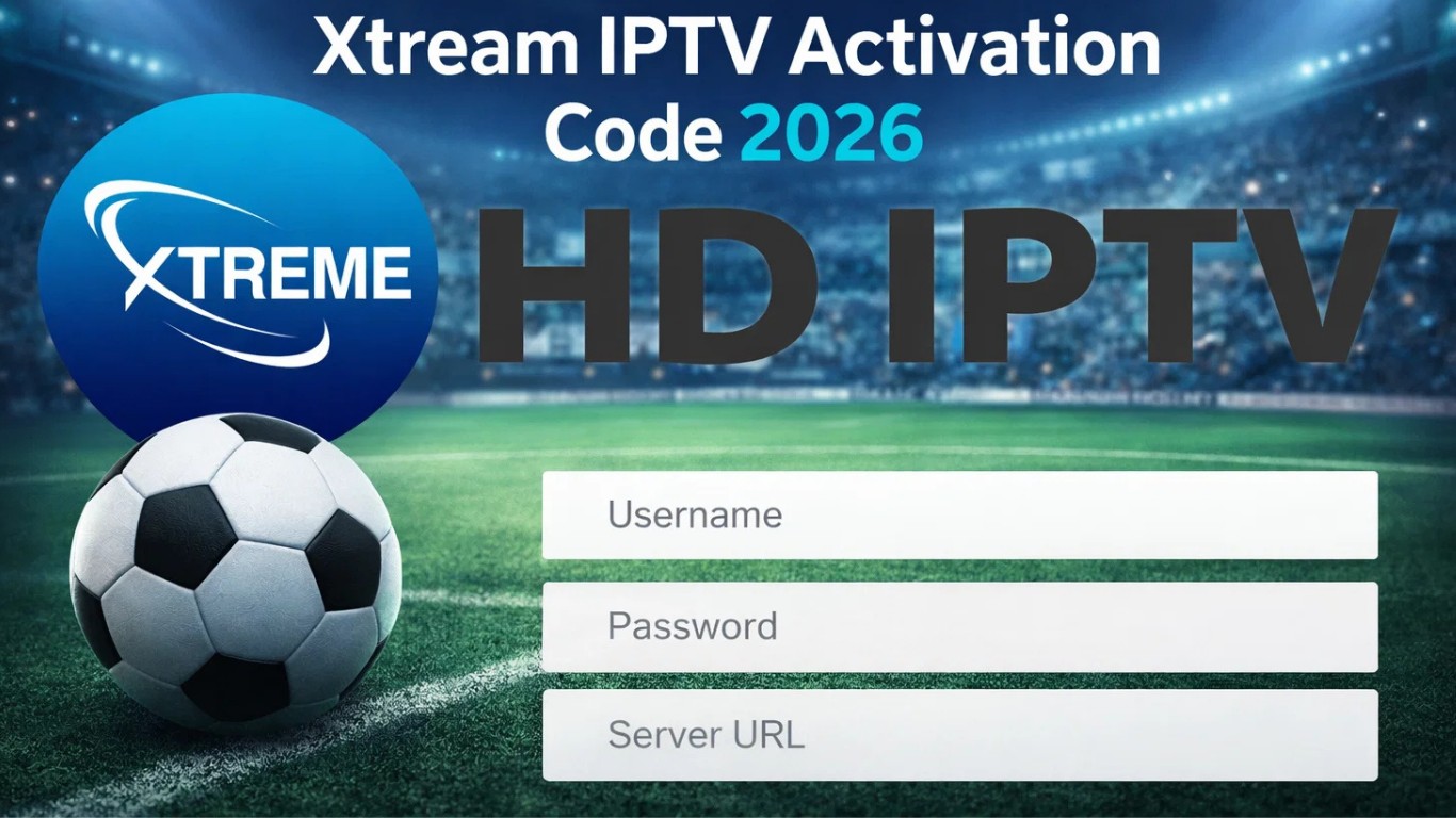 اكواد اكستريم لمباريات اليوم Xtream IPTV Activation Code 2026