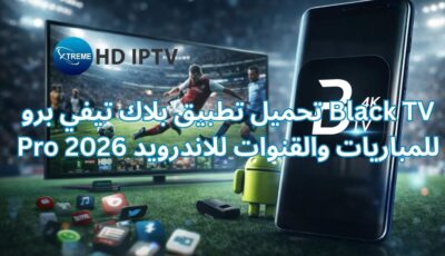 تحميل تطبيق بلاك تيفي برو Black TV Pro للمباريات والقنوات للاندرويد 2026
