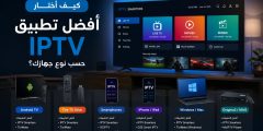 كيف أختار أفضل تطبيق iptv حسب نوع جهازك؟